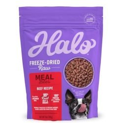 best-organic-dog-food Halo Meal Bites Beef Recipe Raw Freeze-Dried Dog Food